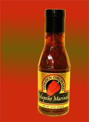 Golden Orchard Jalapeno Marinade is fat-free and suger-free